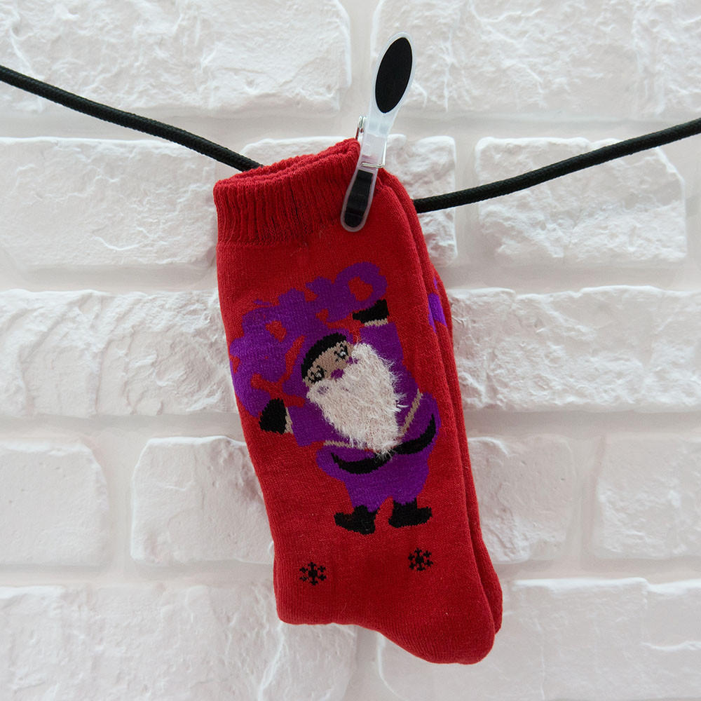 Шкарпетки жіночі із бавовни Woman's heel червоний (Ш-446-3)