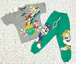 Костюм дитячий унісекс "Paw patrol" з футболкою р 2\3-7\8