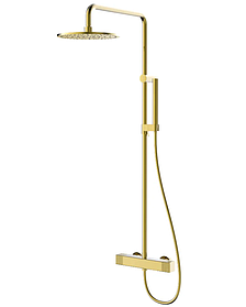 Душова система з термостатом Imprese DEIRA латунь, ручний душ золото