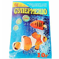 Корм для риб Суперменю 10 г Київ