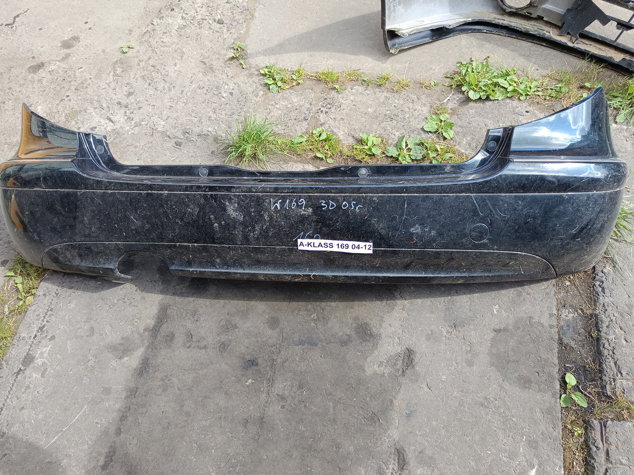 Задній бампер для Mercedes A-Class 169 04-12
