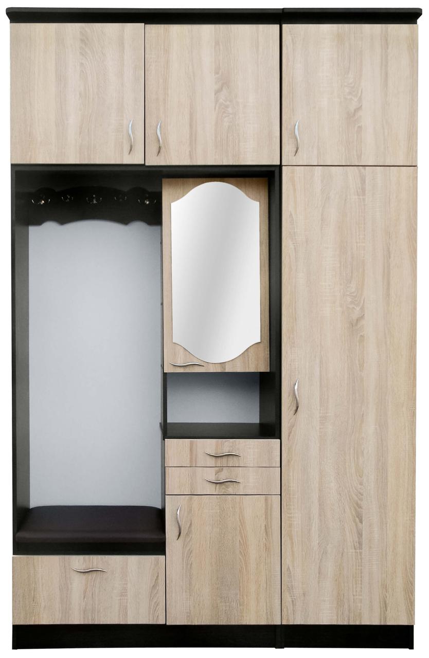 Передпокій Делла (плюс) МАКСІ-Меблі Венге магія/Дуб сонома (10912), фото 1