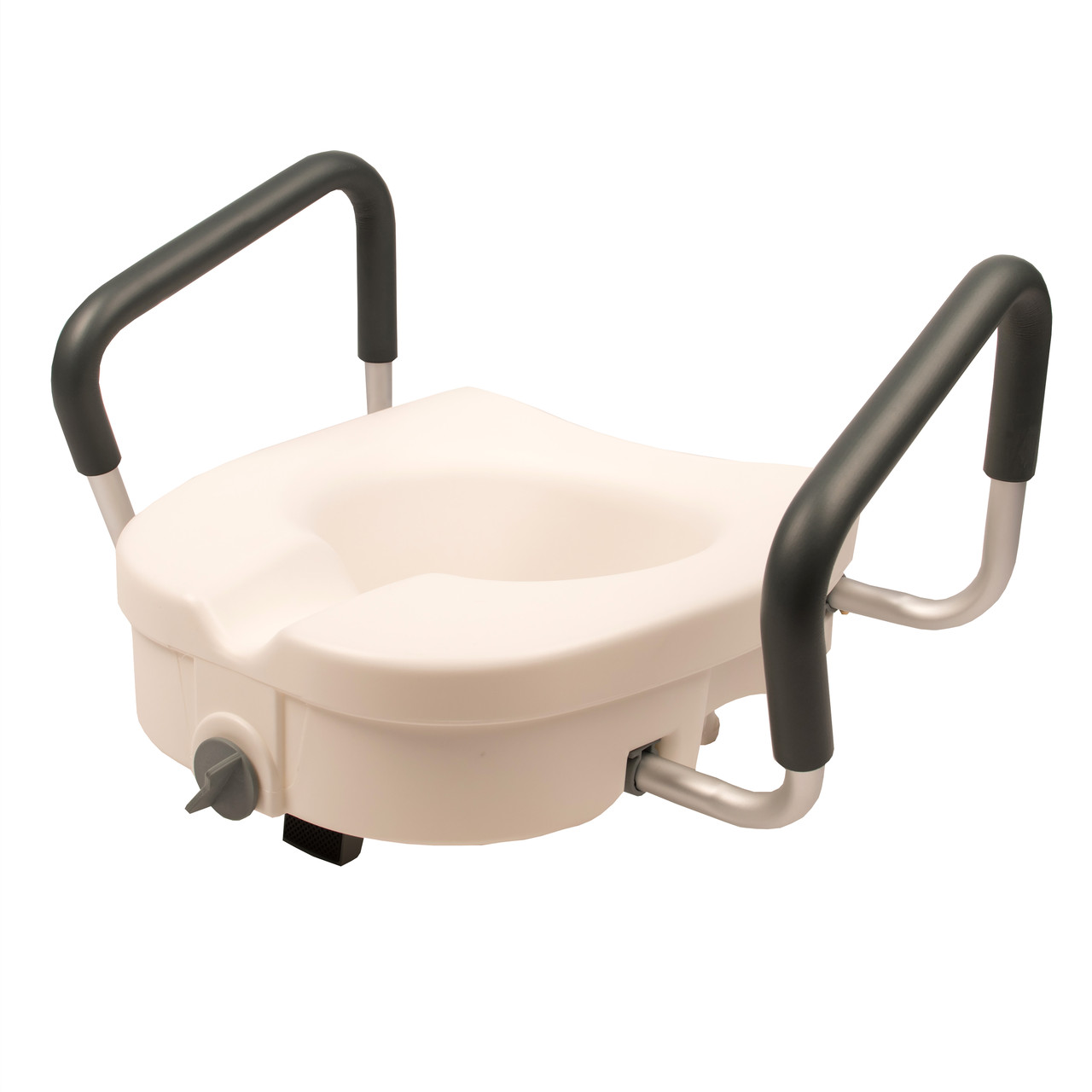 Сидіння-насадка на унітаз з поручнями (8853), фото 1