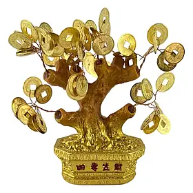 Грошове дерево - Монетний Бонсай (15х9х7 см)