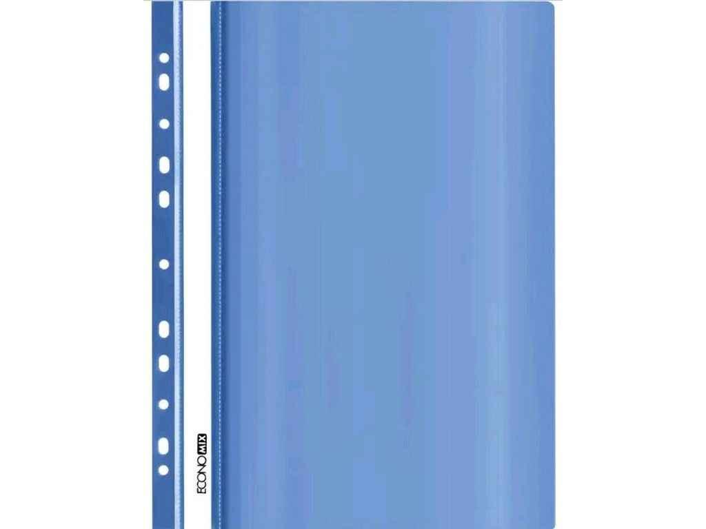 Папка-швидкозшивач А5 глянець , синя E31506-02 ТМ ECONOMIX BP, фото 1