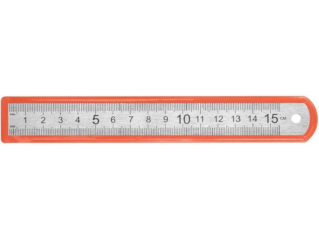 Лінійка 15см металева E81388 ТМ CFS BP, фото 1