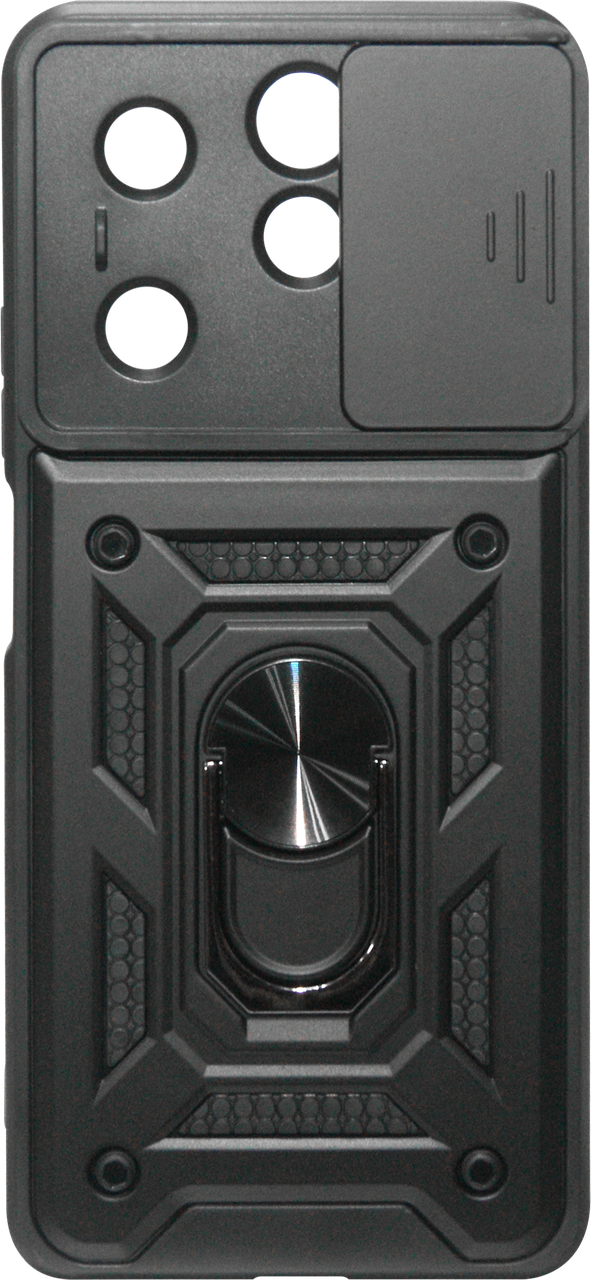 Накладка Tecno Spark 20 Pro/Infinix Hot40/Infinix Hot40 Pro Чорний Camshield Honor New