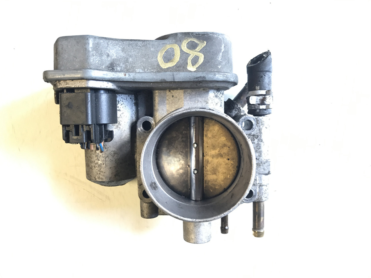 Дроссельная заслонка Opel Astra H Zafira A Vectra C 1.8 16v Z18XE 5ws91703 09128518 №80