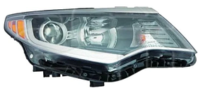 Фара права Kia Optima 16-20 -LED Fps мех., жовта вставка