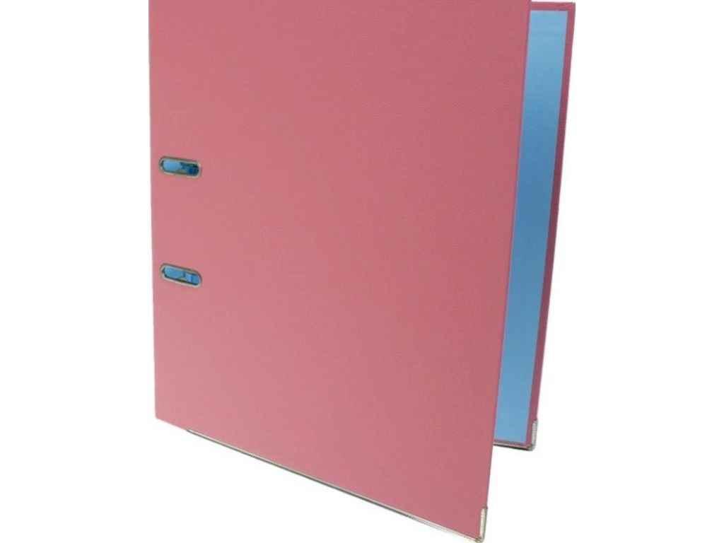Папка-реєстратор А4, 50 мм, пастельна рожева E39720*-89 ТМ ECONOMIX BP, фото 1