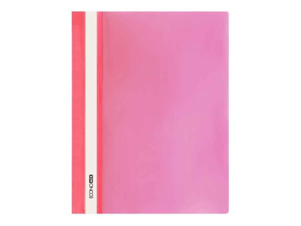 Папка-швидкозшивач А4 без перфорації, фактура глянець , червона E31511-03 ТМ ECONOMIX BP, фото 1