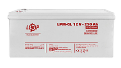 Акумулятор гелевий LogicPower LPM-GL 12 V — 250 Ah