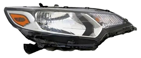 Фара права Honda FIT 14-20  Depo мех., жовта вставка