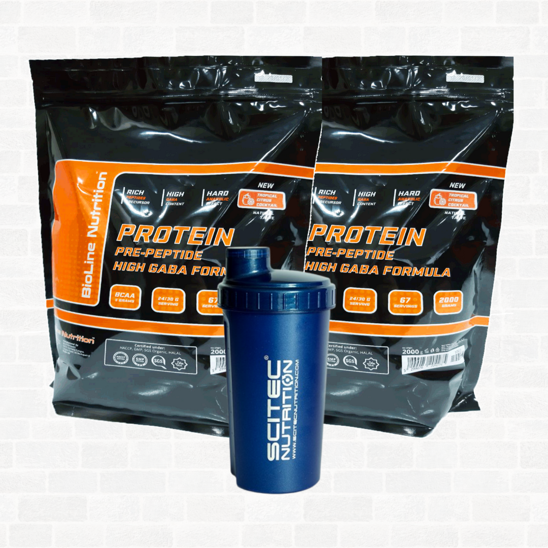 4 кг оригінального сироваткового протеїну для набру м'язової маси Німетчина + Шейкер у подарунок, фото 1