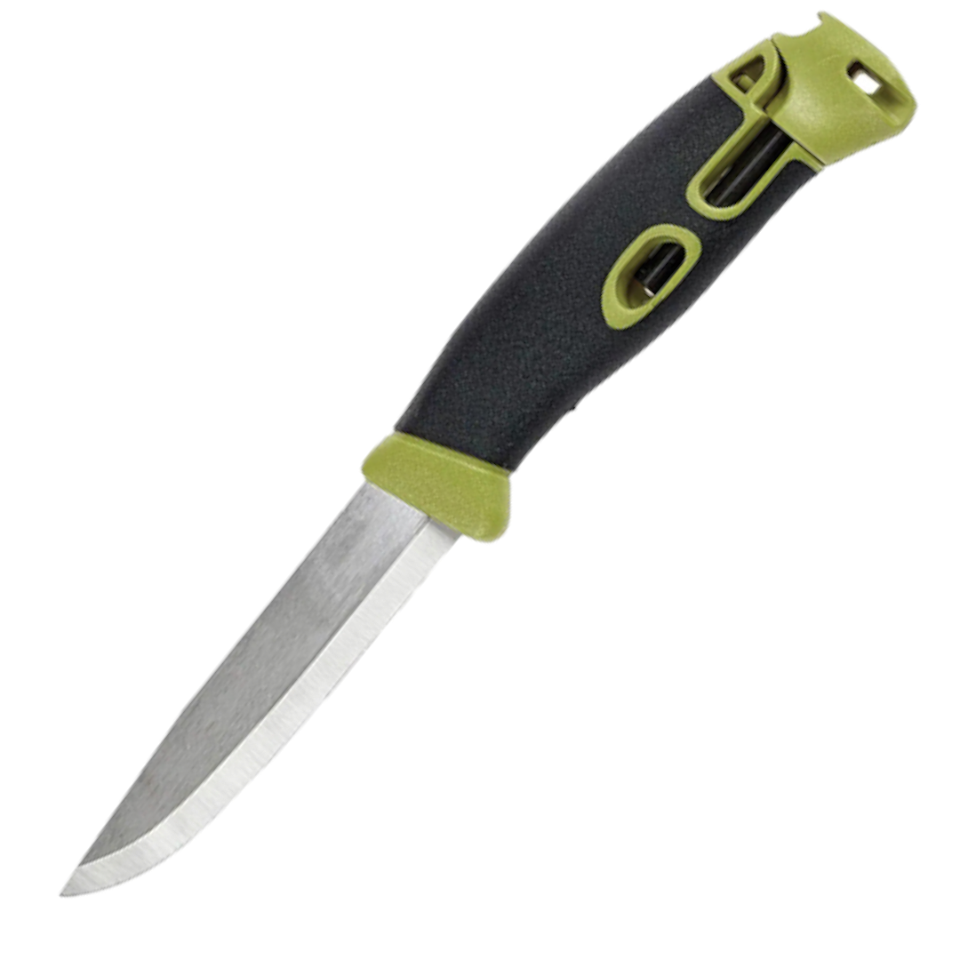 Ніж туристичний Morakniv Companion Spark (S) Green нержавіюча сталь з кресалом(13570), фото 1