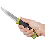 Ніж туристичний Morakniv Companion Spark (S) Green нержавіюча сталь з кресалом(13570), фото 5
