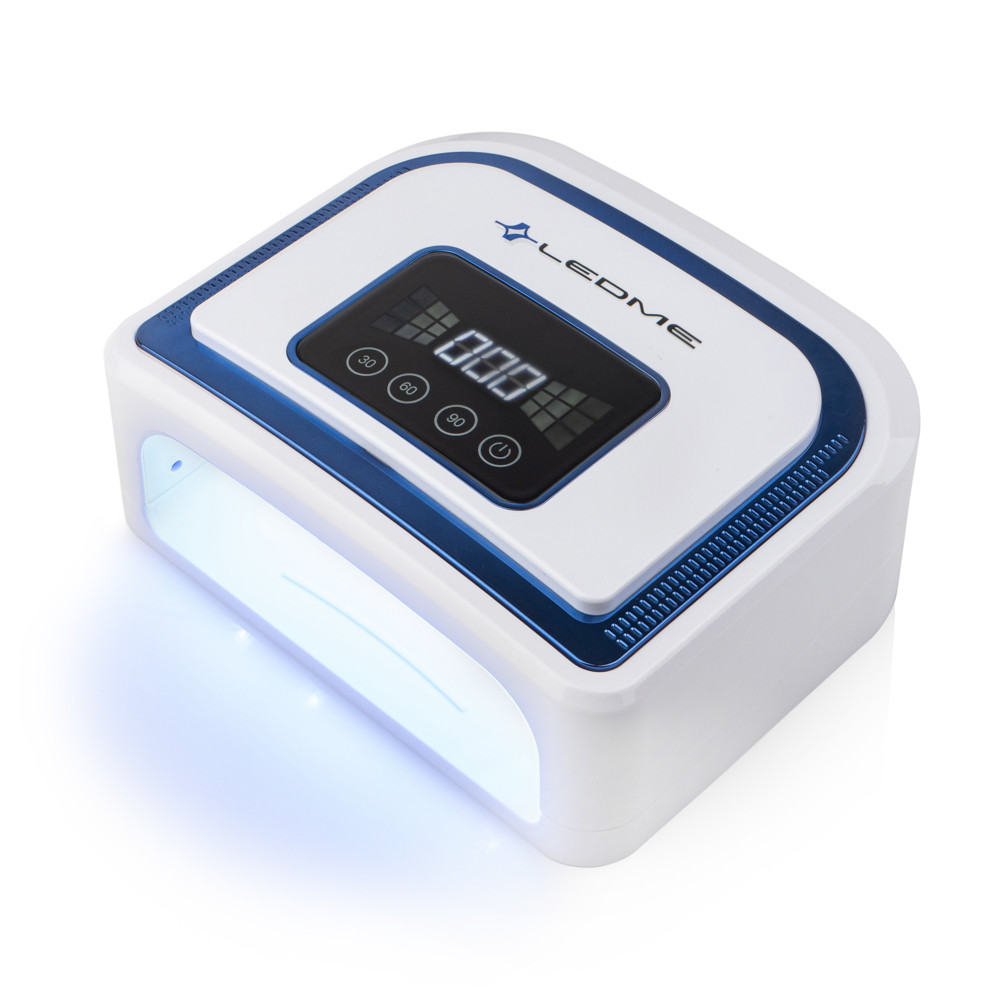 Лампа з акумулятором LEDME 5B Blue 120w для манікюру і педикюру, ,блакитна