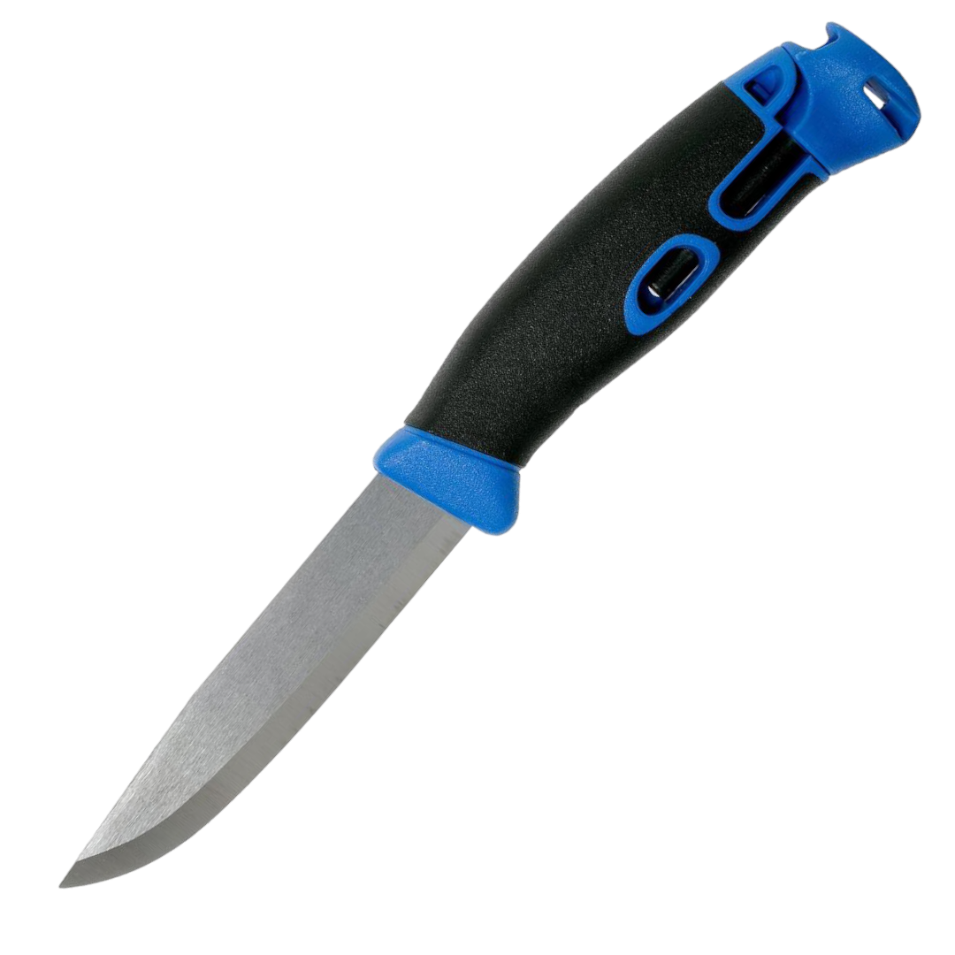 Ніж туристичний Morakniv Companion Spark Blue нержавіюча сталь з кресалом (13572), фото 1