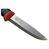 Ніж туристичний  Morakniv Companion Spark Red нержавіюча сталь з кресалом (13571), фото 4