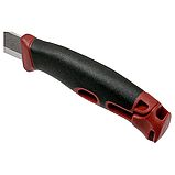 Ніж туристичний  Morakniv Companion Spark Red нержавіюча сталь з кресалом (13571), фото 6