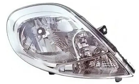 Фара права Nissan Primastar 07-14  TYC ел., без кор., без ламп, біла вставка