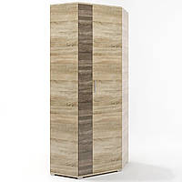 Шафа кутова ШКУ-14 Бриз сонома + трюфель Еверест (80х80х210 см)