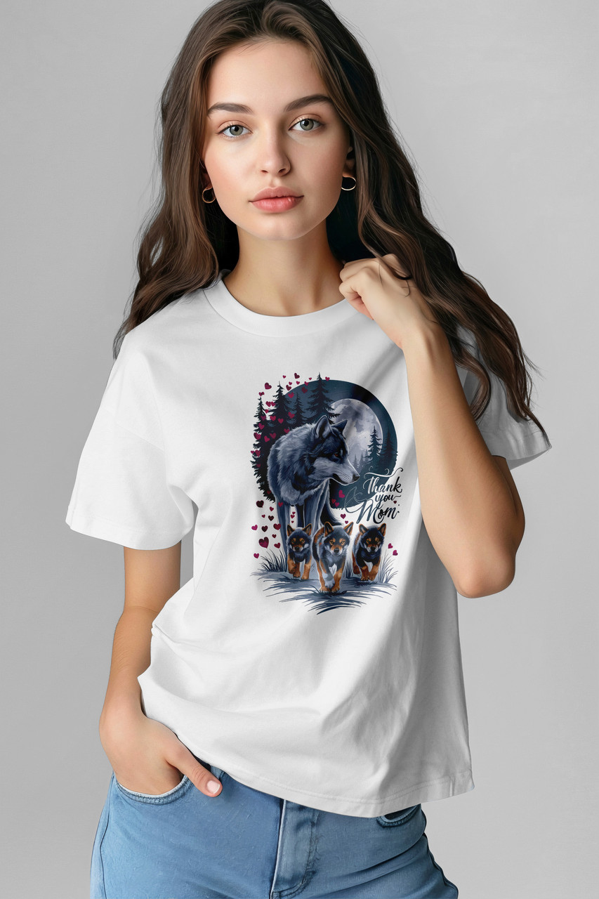 Футболка унісекс Stedman з принтом ВОВЧЕНЯТА  XS біла, фото 1