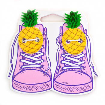 Набір аксесуарів для шнурків "Pineapple" 555820