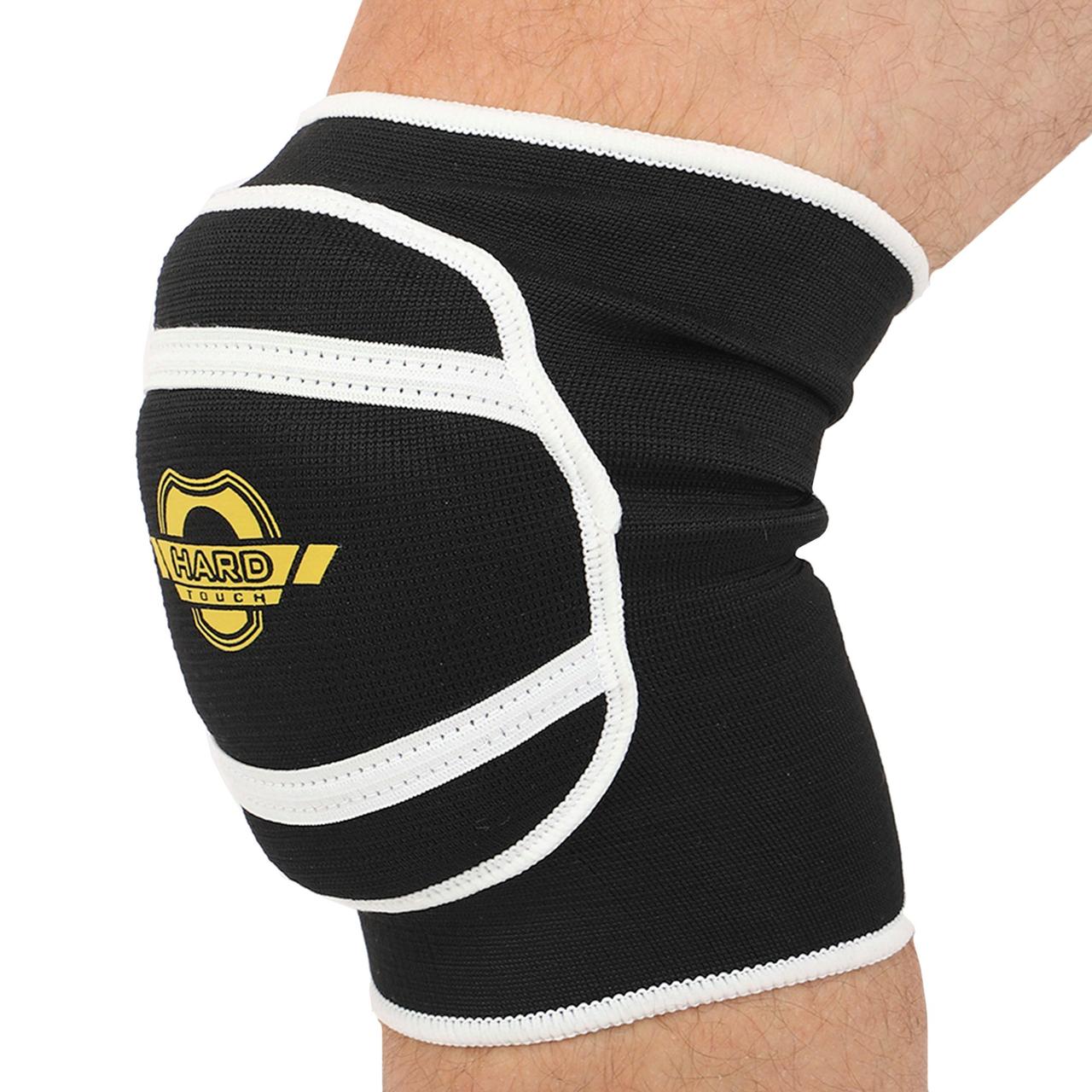 Наколінники волейбольні HARD TOUCH CO-8898  (2шт)  р. М чорний, фото 1