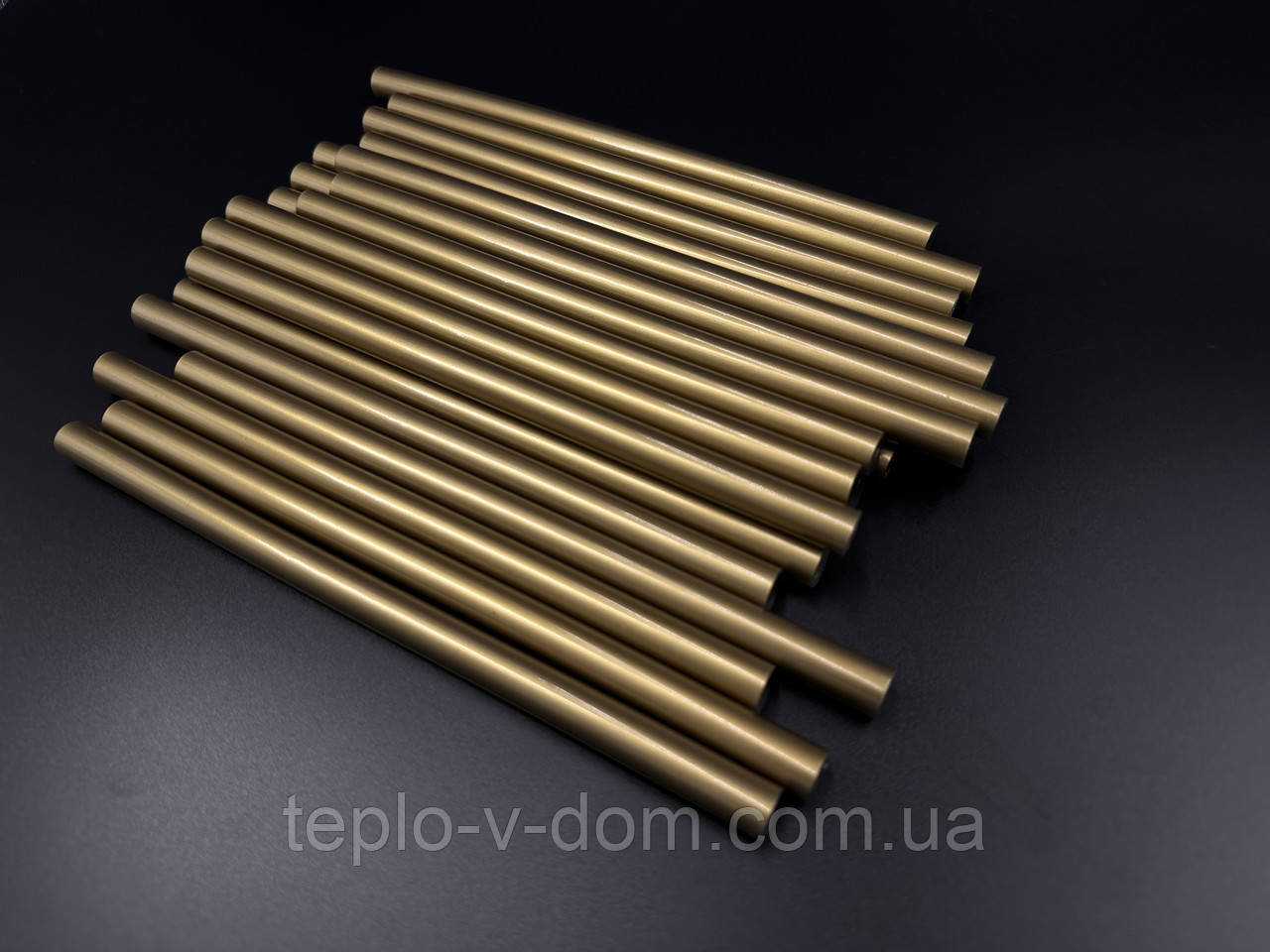 Силіконовий клей для декупажу, декорування, творчості для термопістолета 11мм. Золотий