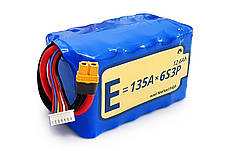 Акумуляторна батарея для дрона 6S3P Energy Life 12600мАг 135А Moliсel 21700-P42A Li-Ion, фото 3