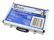 Набір свердел та зубила SDS PLUS 17 од. алюмінієва валіза Geko G40036, фото 5