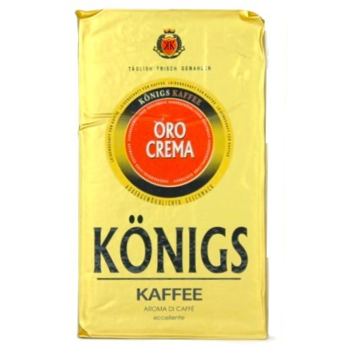 Мелена кава Konigs Oro Crema середній помел 500 грамів