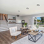 LED світильник Back вбудований круглий VIDEX 15W 5000K Black, фото 4