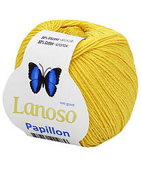 Lanoso Papilon 913 50% бавовна - 50% віскоза