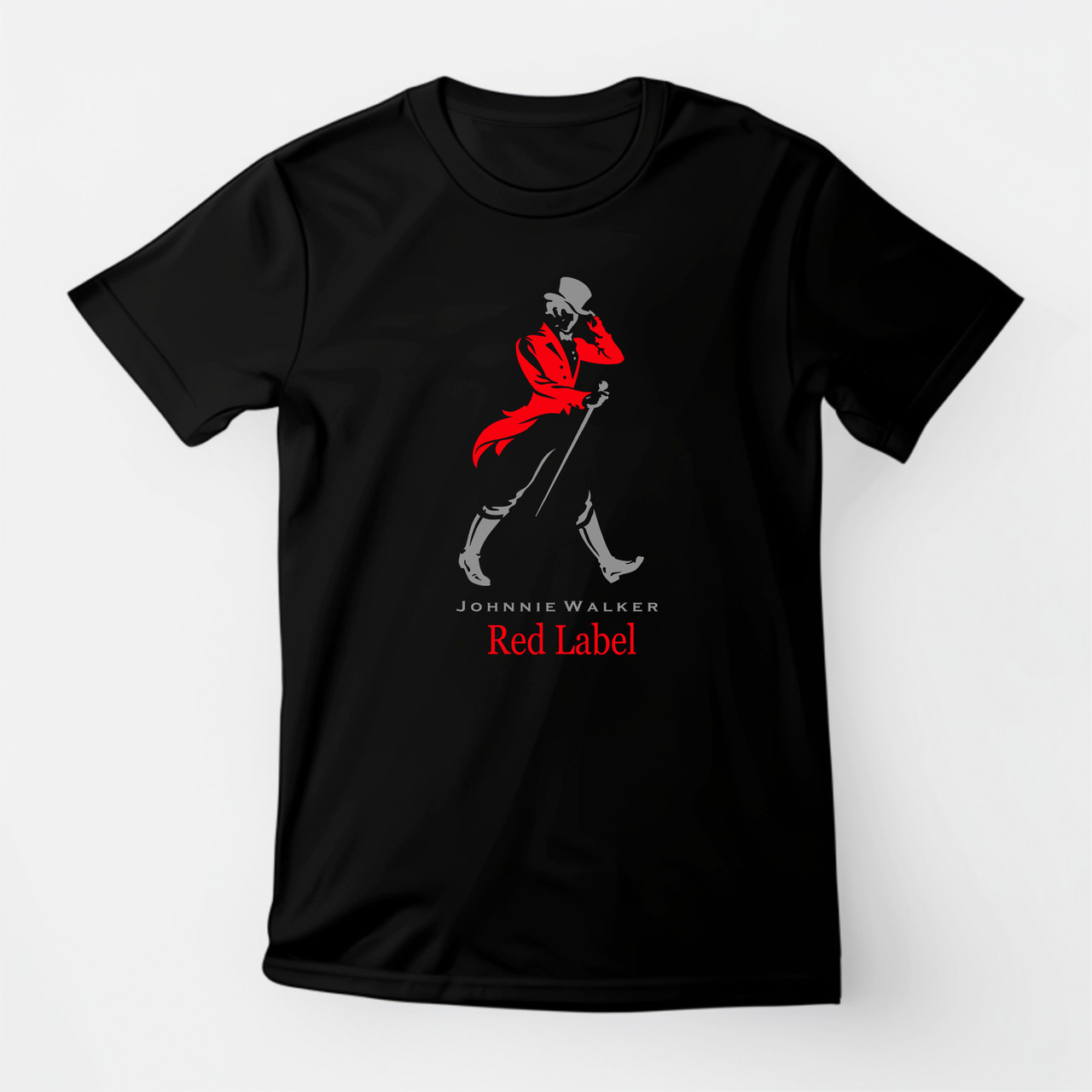 Футболка унісекс Stedman з принтом RED LABEL XS чорна, фото 1