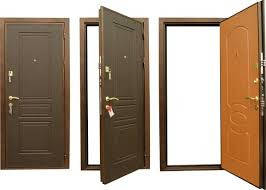 Двері: метал/метал, метал/ МДФ накладка, метал+скло та ковка .