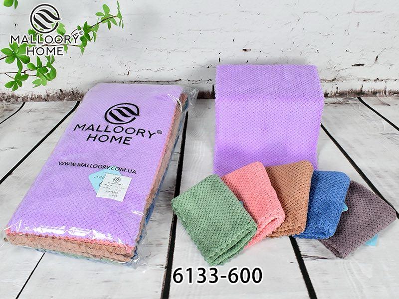 Рушник кухонний 20 штук з мікрофібри Malloory Home розмір 25*50 мікс кольорів