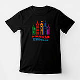 Футболка унісекс Stedman з принтом ЛЬВІВ  XS чорна, фото 2