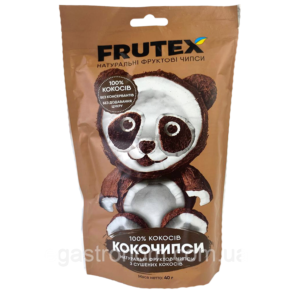 Чипси з кокосу Фрутекс Frutex 40g 20шт/ящ (Код: 00-00016379)