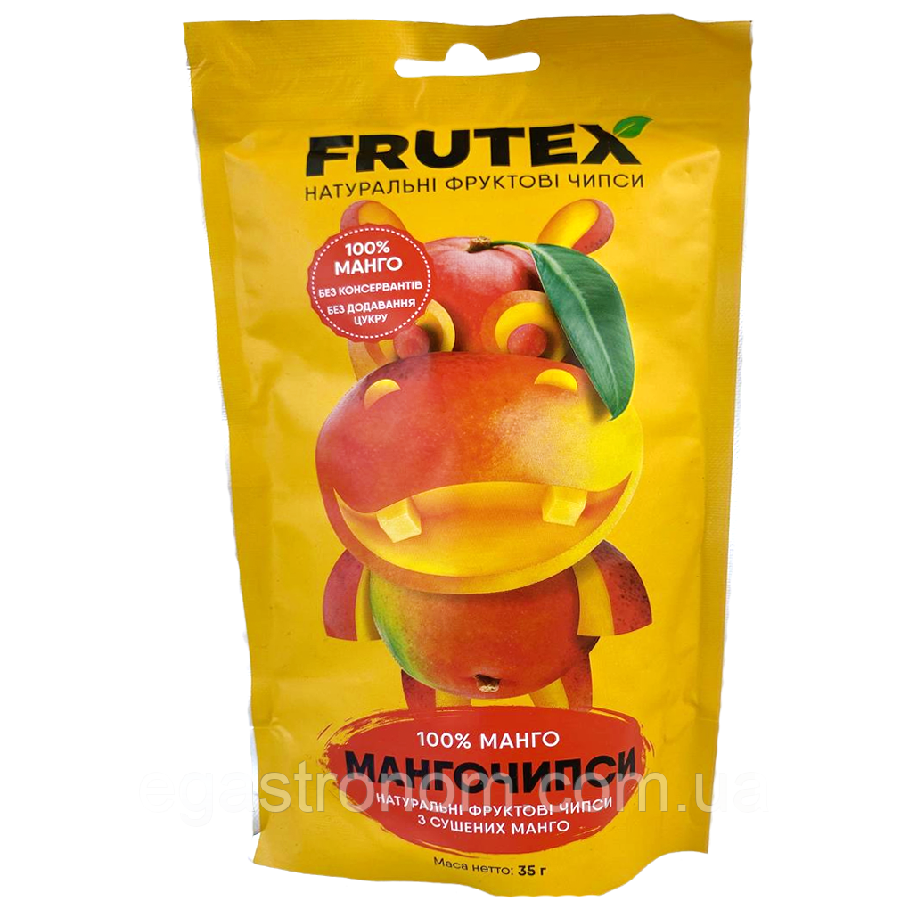 Чипси з манго Фрутекс Frutex 35g 20шт/ящ (Код: 00-00016380), фото 1
