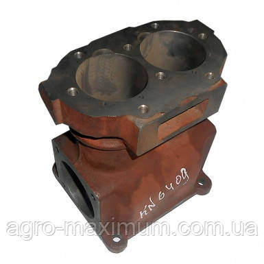 5336-3509076 Блок циліндрів компресора 2-х циліндрового МАЗ, Т-150, ХТЗ (пр-во БЗА)