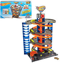 Hot Wheels GTT95 Mega Garage Автотрек Хот Вілс Мегараж для машинок