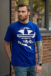 Чоловіча спортивна літня футболка з накатом спреду