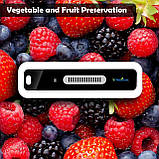 Міні-USB-дезодоратор для холодильника зі світлодіодним дисплеєм, дезодоратор для холодильника, що перезаряджається, багаторазовий, фото 3