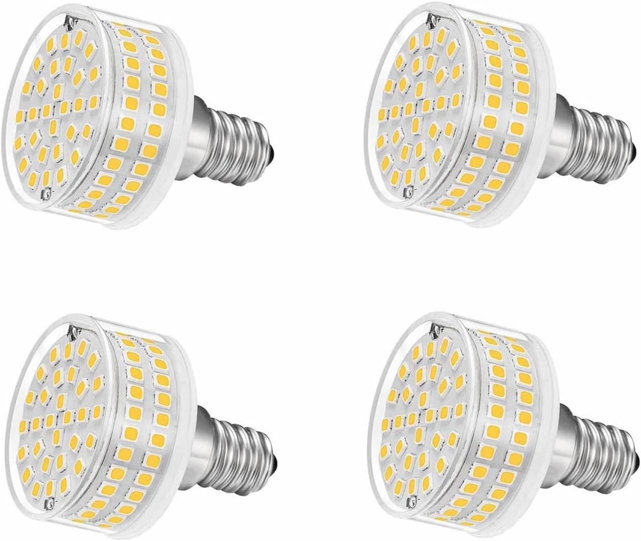 Світлодіодні лампи Jiotouhu E14, еквівалент 9 Вт, 90 Вт, 800 лм, холодний білий колір, 6000 К, змінні маленькі світлодіодні лампи, фото 1