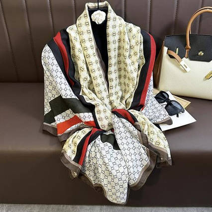 Хустка шарф У стилі G з монограмою Xingyan штучний шовк