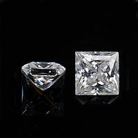 Муассанит 5 мм белый 0.5 Ct Princess Moissanite