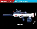 Акумуляторний водяний автомат з прицілом Water Gun Rifle Рожевий, фото 7