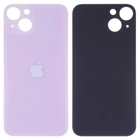Задня панель корпусу для iPhone 13, рожева, потрібно зняти скло камери, small hole, фото 1